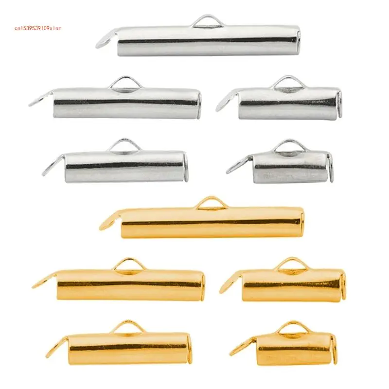 

250 Pcs DIY Jewelry Supplies Accessories Tube Clasps for Earrings and Bracelets