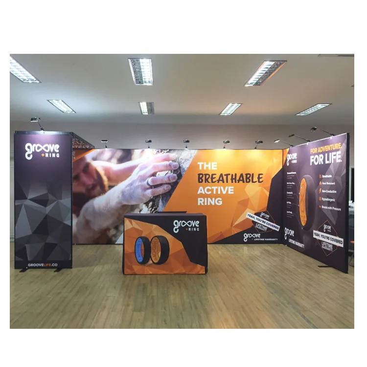 Cabine de exposição modular da exposição do quadro de alumínio de 3x6 10x20 com tipo dobro da ponte