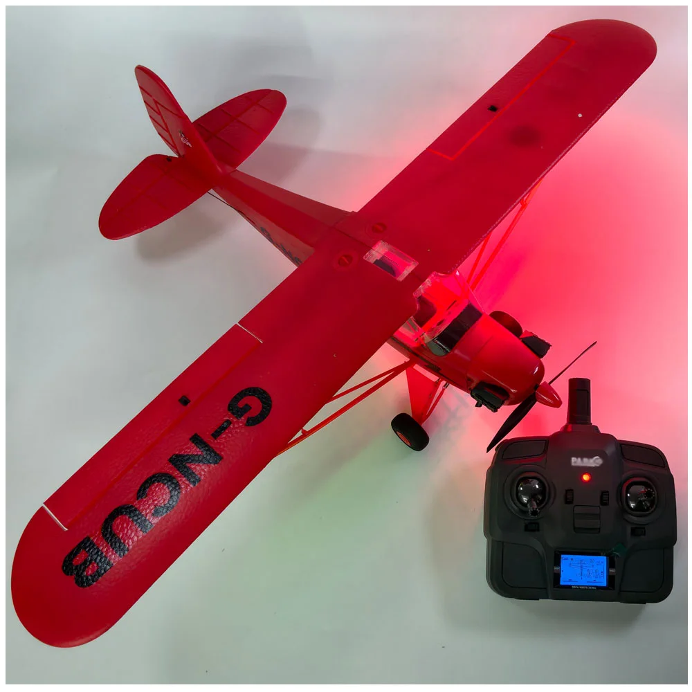 Nouvelles Park10 J3-CUB RC Avion RTF EPP RC 1406 Moteur Brushless WLtoys A160 UpNeedle 3D/6G Système 650mm Envergure Kit pour Cadeau Adulte