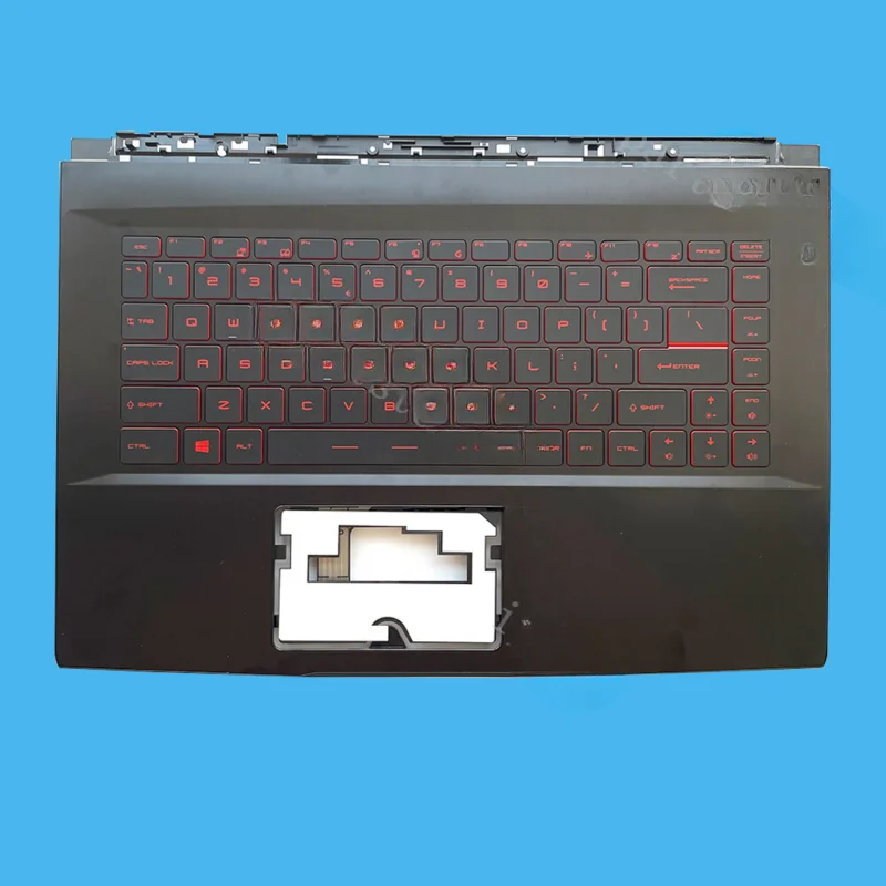 New For MSI GF63 8RC MS-16R1 Palmrest Upper Case   Backlit Keyboard Not Fit GF65