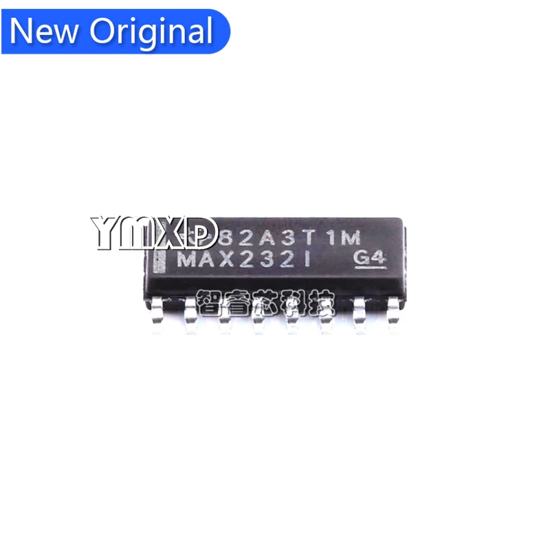 2 Pçs/lote Novo Original MAX3232IDR SOIC-16 RS-232 Linha Driver/Chip Receptor Componentes Eletrônicos