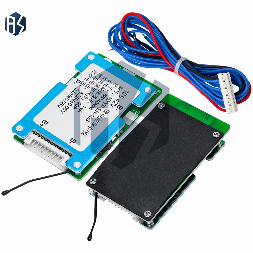 10S 42V 15A BMS Protection Board - For Polymer and 18650 Lithium Batteries with Built-in Balance and Temperature Control