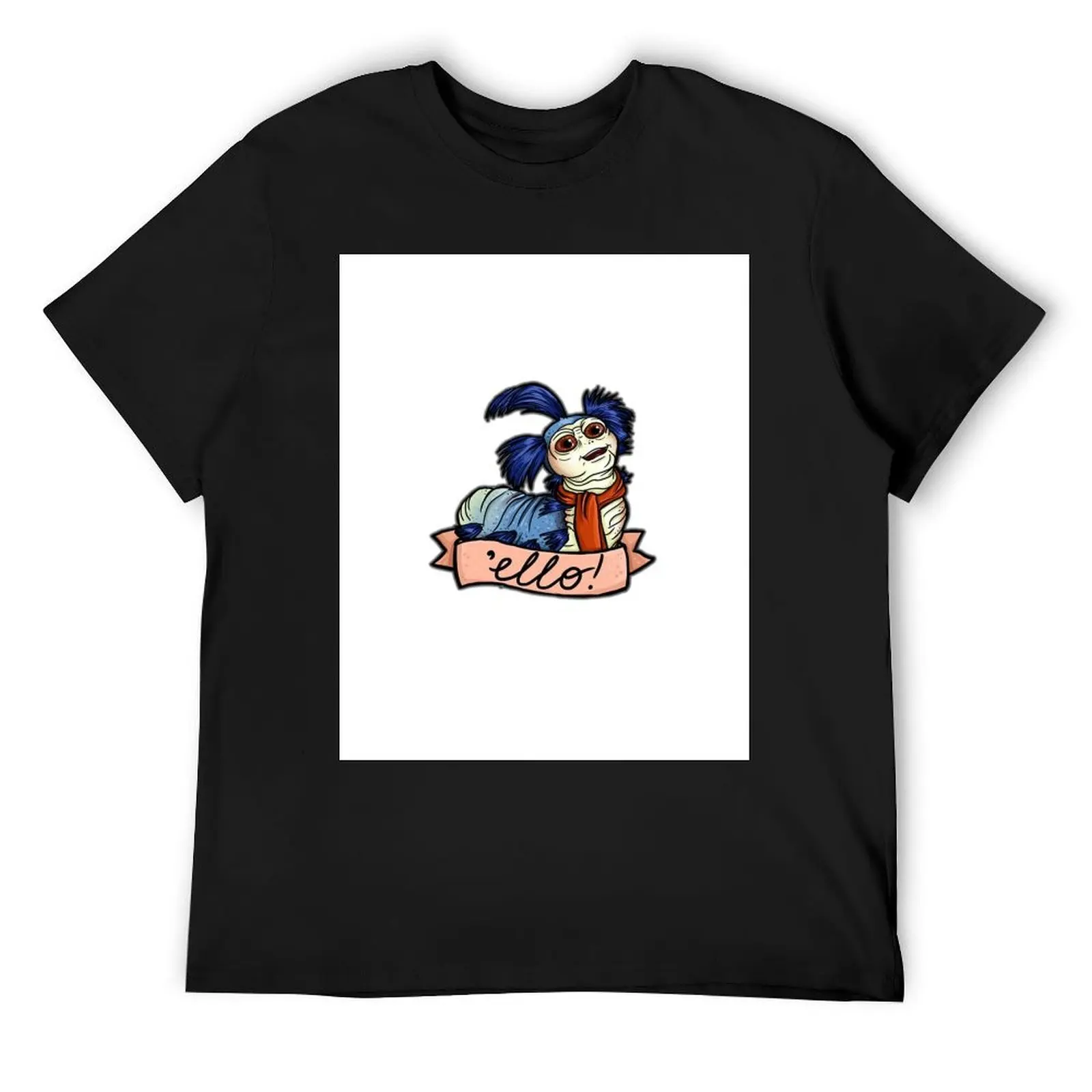 

Ello - Labyrinth Worm T-Shirt custom t shirt for a boy blue lock customs oversized t shirt men