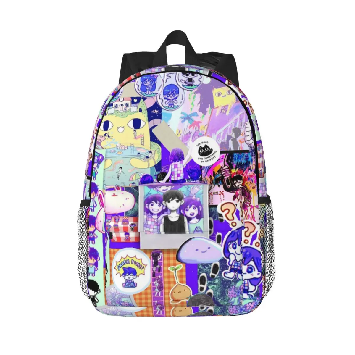 

Omori Gaming Role playing Game PC Backpack Hot Sale Daypack Boys Girls BookBag Shoulder Bags for Men Women Kids School Bag
