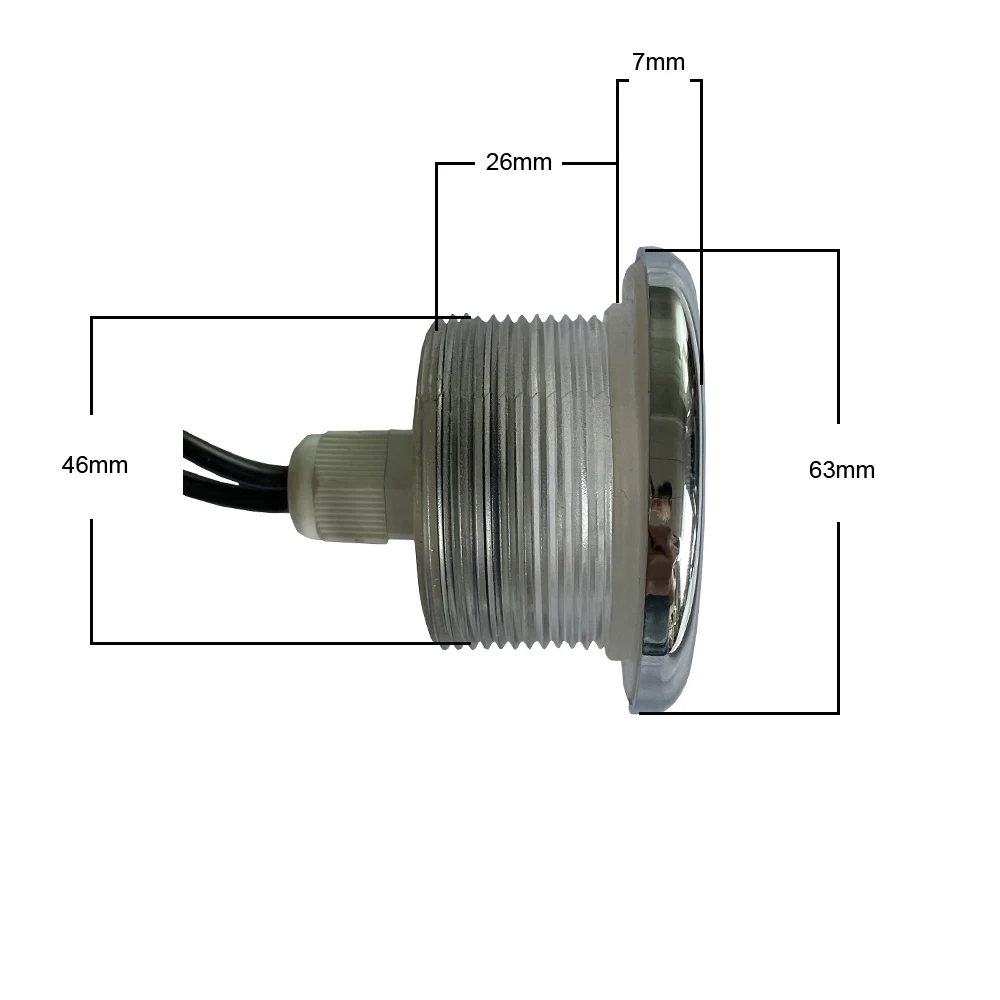 Hot Tub RGB LED Light AC12V for Spa Message