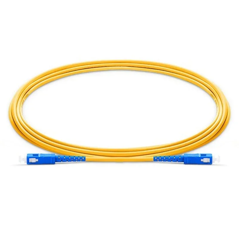 

Длина 1 метр SM G652D G657A1 G657A2 SX Телекоммуникационная оптическая перемычка диаметром 30 мм LSZH Волоконно-оптический патч-корд