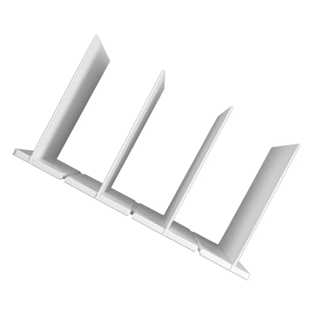 

1 set 1 Set Adjustable Drawer Dividers Storage Partition Organizer For Home Closet Multipurpose Divider White Simple