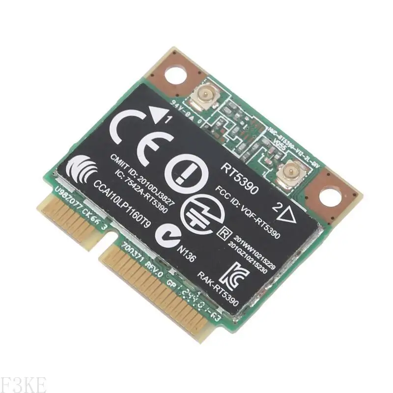 F3ke Ralink RT5390 Half Mini PCIe Wlan Wireless WiFi Carte Module Remplacement pour CQ56
