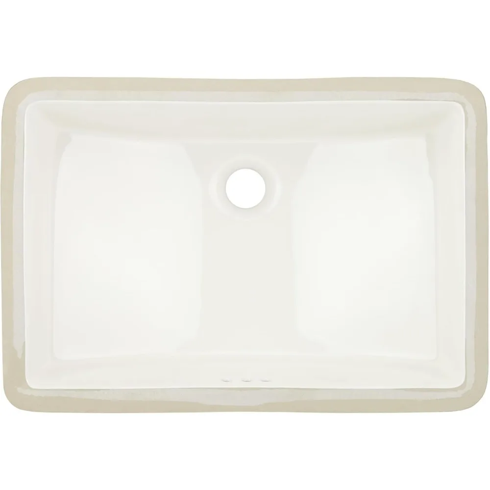 447960 مايرز حوض حمام صيني مقاس 21 بوصة - بسكويت