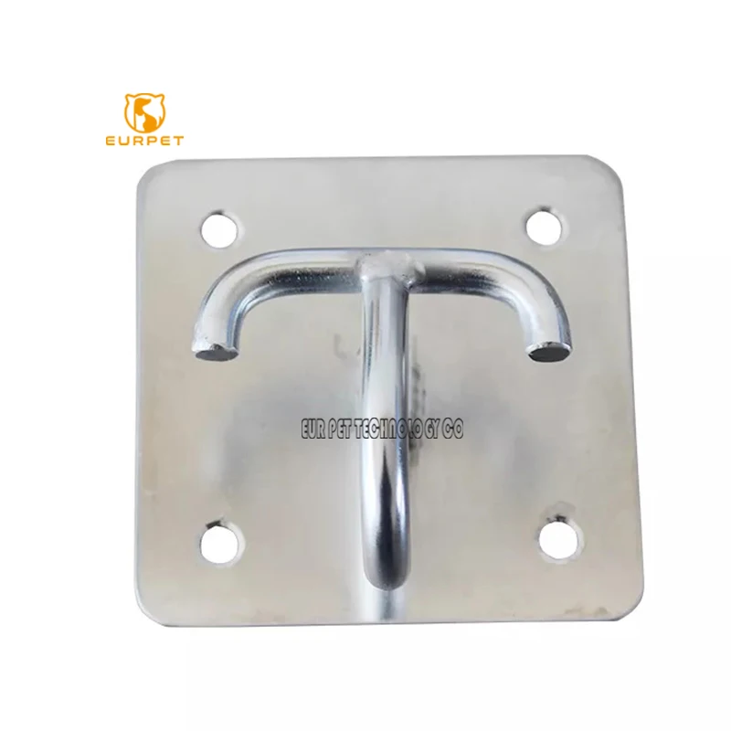 

EURPET Veterinary Tracheal Bracket Wall Mounted Hook and mount folding exam table Stainless Steel Lead Hanger