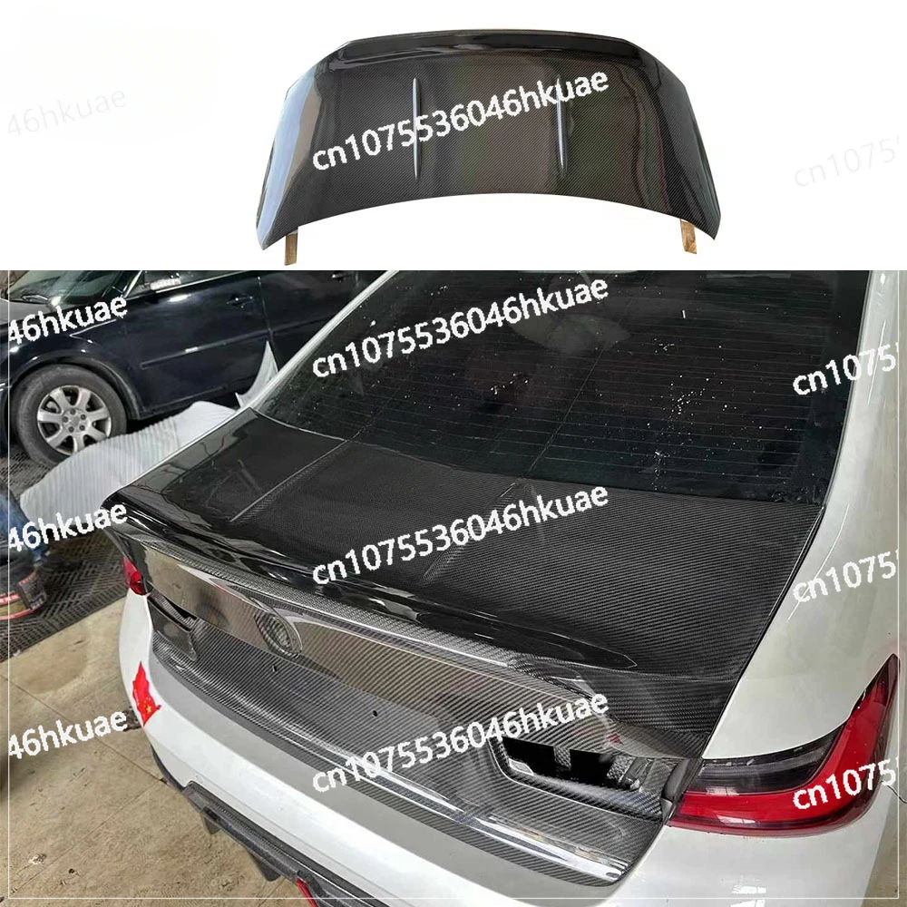 

Аксессуары ZS BMW G20, задняя крышка багажника для BMW 3 серии G20 2019-2022, обновление CSL Style G20, багажник из углеродного волокна