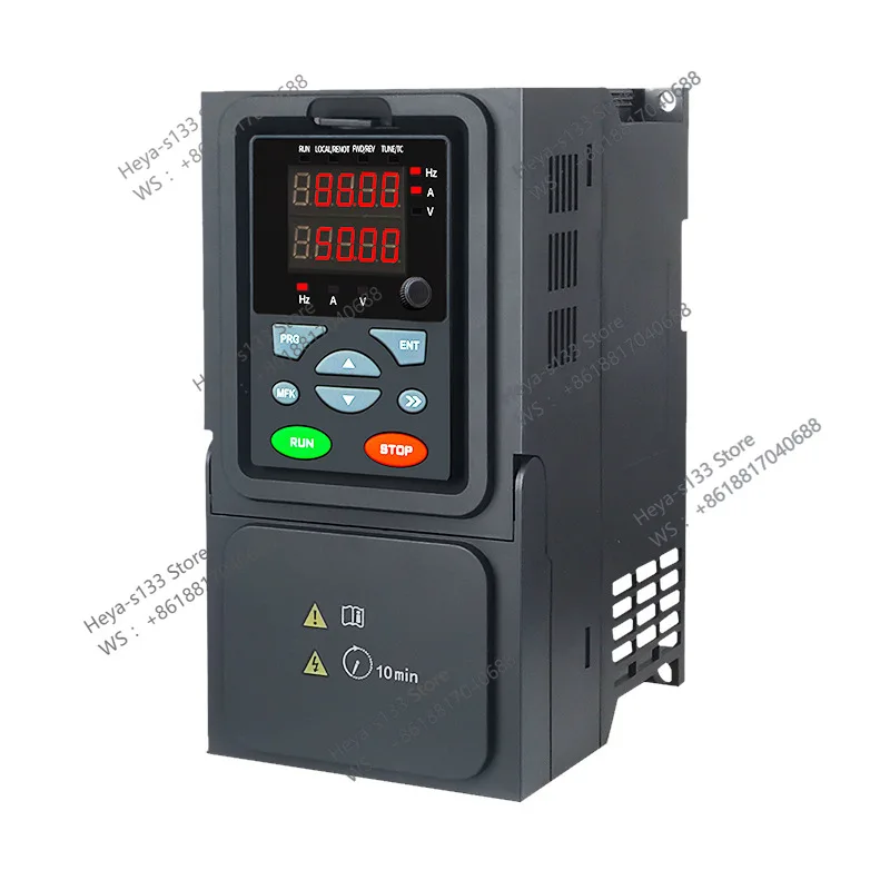 220V0.4/0.75/1.5kw, universal heavy-duty vector inverter three-phase 380v water pump motor governor