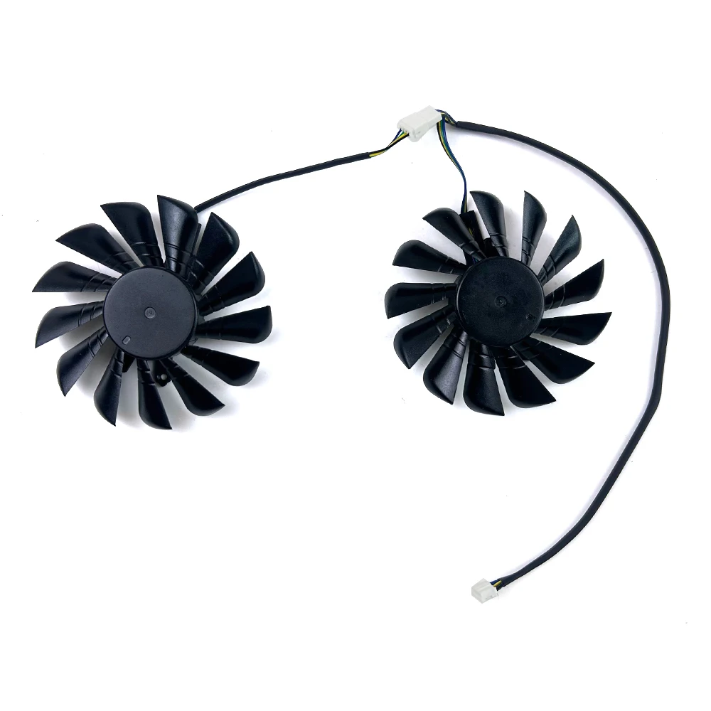 NEW Cooling Fan 85mm 4pin AMD RX580 GPU FAN For MLLSE SOYO PELADN RX 580 8GB RX 5500XT RX6600M video card fans view 6