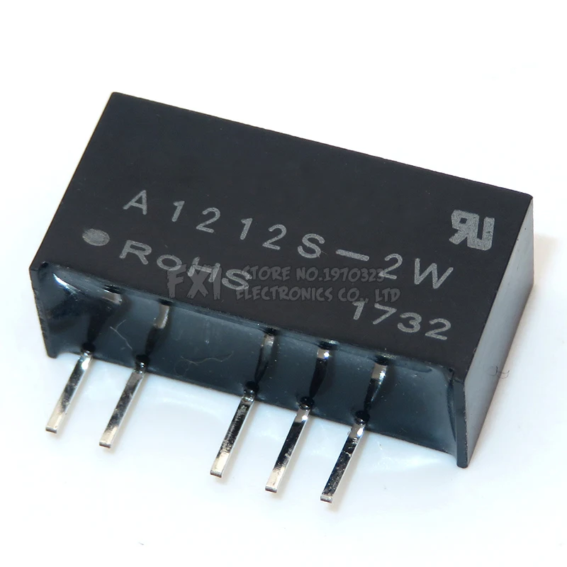 A1212S-1W 2W A1212S DIP4 ZIP4 DC-DC regulated power supply module 12v to 12v brand pumuddsy Isolating Switching Power Supply