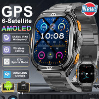 New For Huawei GPS SmartWatch Men 1.96\