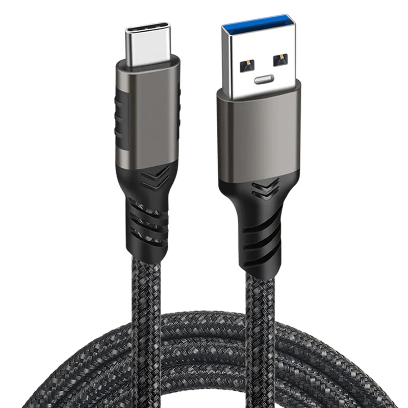 USB3.2 10Gbps kabel USB A do typu C Transfer danych kabel dysk twardy SSD USB C 3A 60W kabel do androida szybkiego ładowania 3.0 ładowania