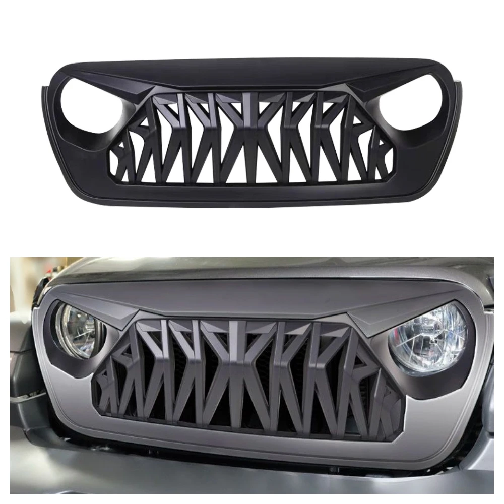 

Armour Grille Barde Grill For Jeep Wrangler JL 2018+ LantSun JL1111