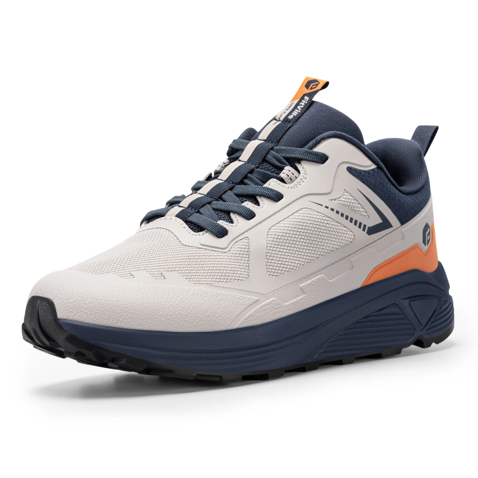 Fitville Trail-Laufschuhe für Herren, breiter Zehenbereich, Wanderschuhe, komfortable Dämpfung, Outdoor-Sportschuhe für Männer, rutschfest – Detail 10