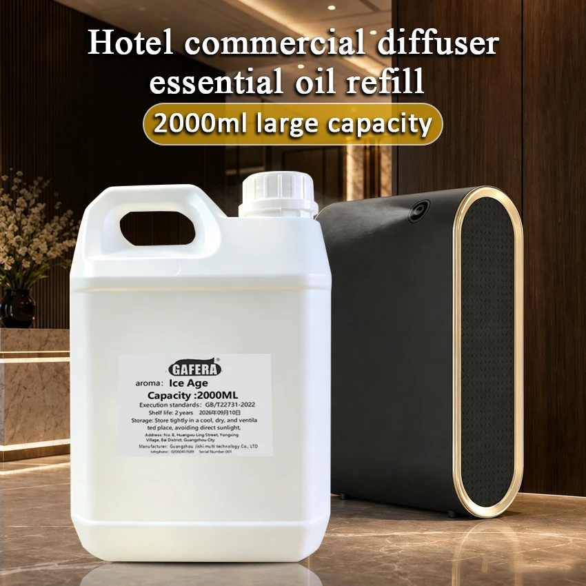 Luxury Fragrance Oil, Shangri-La Scent, Highly Compatible Essential Oil Suitable for All Waterless Diffusers 2000 mL/67.63 floz