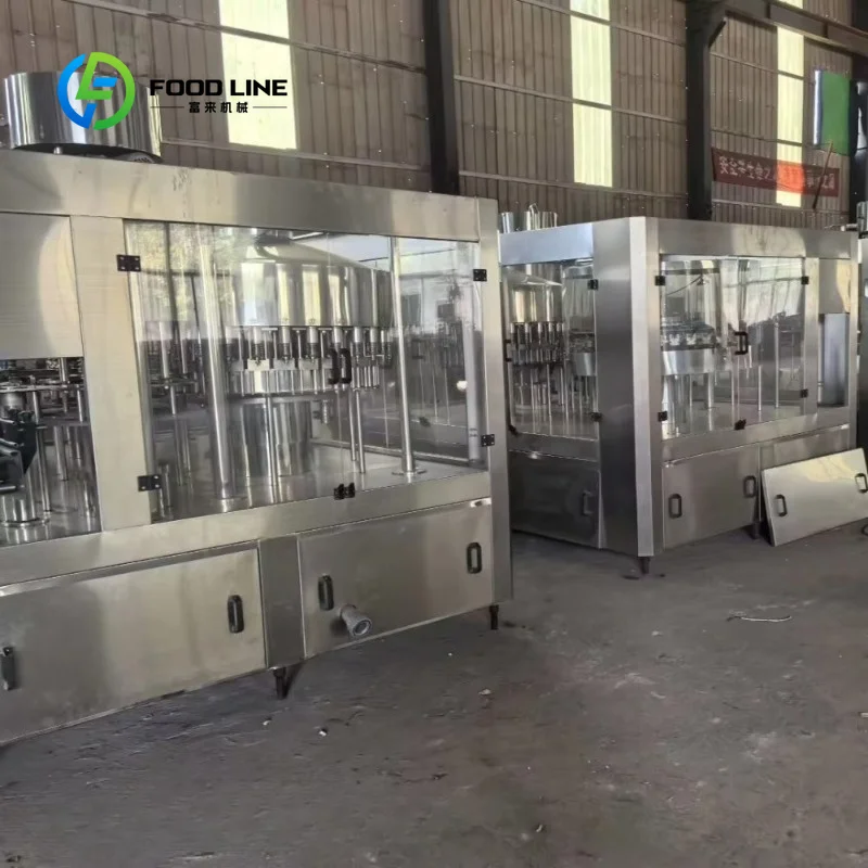 Customized rinser filler capper beverage monoblock 3 in 1 glass plastic bottle unit 3000 to 12000BPH for drink bottling plant