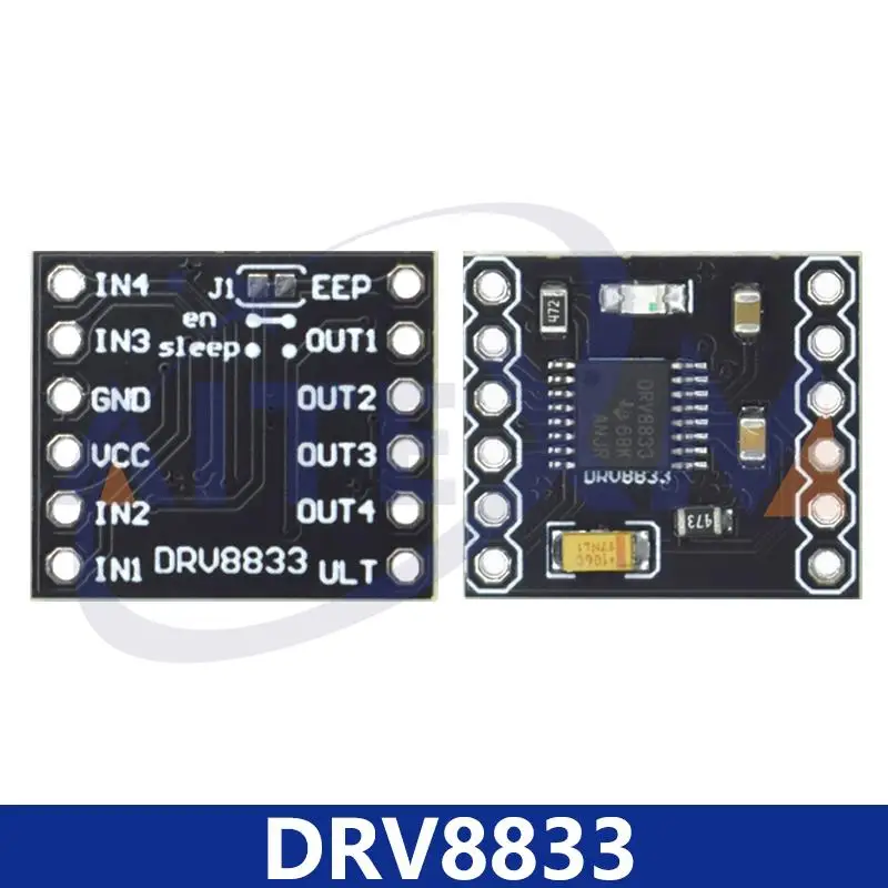 TB6612 DRV8833 Dual Motor Driver 1A TB6612FNG for Arduino Microcontroller Better than L298N