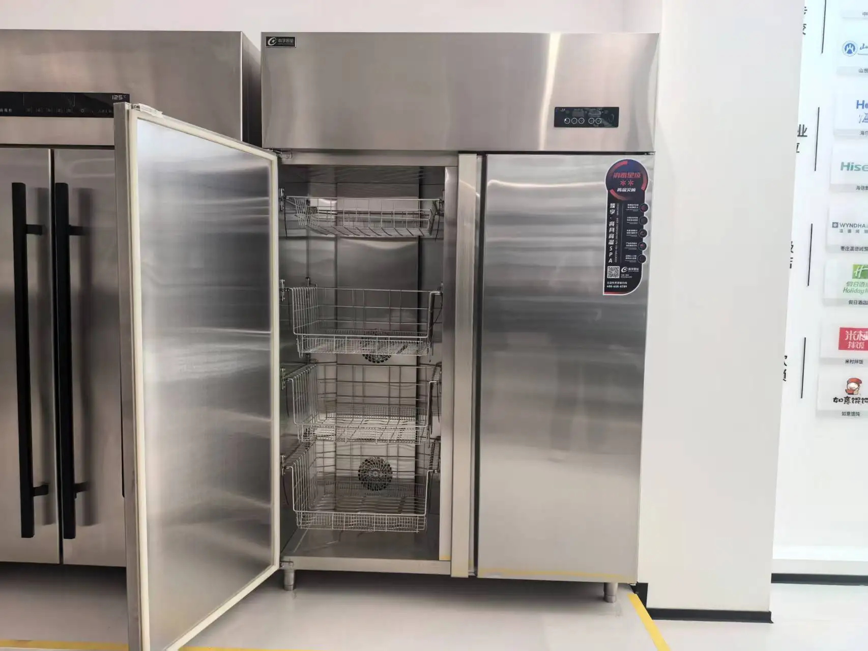 Computer-Controlled Double Doors Vertical High-Temperature Steam Sterilization Cabinet Corrosion-Resistant Steel