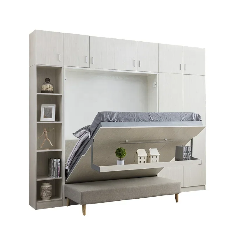 

Hot Sale Wall Bed Hardware Bedroom Furniture Wooden