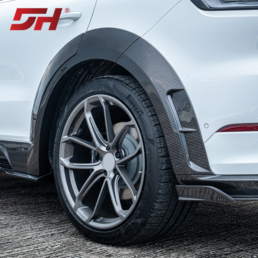 Factory Wholesale Hot Sale Suitable forPorsche 2024-up ‘Cayenne 9Y0.2 OE MSY High-quality Dry Carbon Wheel Arch Assembly