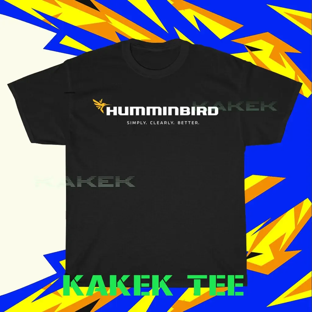 New Shirt Humminbird Fishing Logo Men's Unisex T-Shirt Funny Size S to 5XL