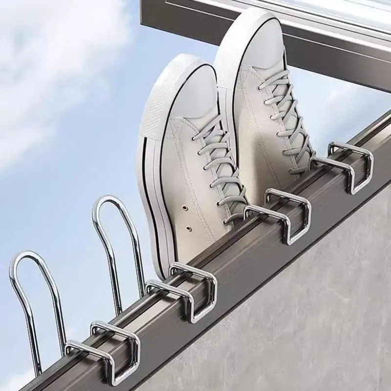 Новинка-Набор-из-2-х-многофункциональных-подставок-для-сушки-обуви-с-крючками-экономящие-место-органайзеры-для-хранения-обуви