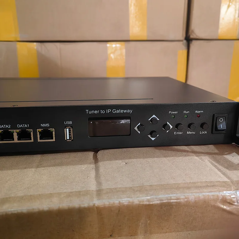 IP DVB-T DVB-S2 T2 ISDBT DVB-C ATSC rf zu ip UDP RTSP IPTV CATV TV-System 8-Kanal-Digital-Gateway-Stream-Empfänger