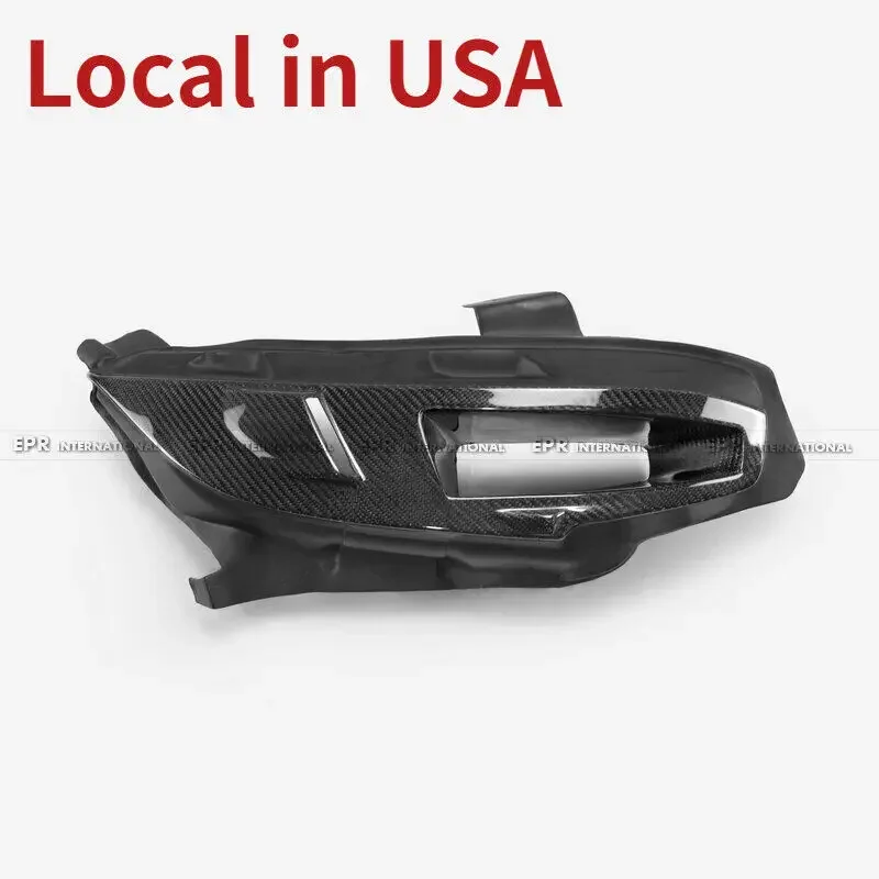 For Honda Civic FC FK7 FK8 LHD Right Side Carbon Front Headlight Intake Duct Left hand drive)---Passenger side