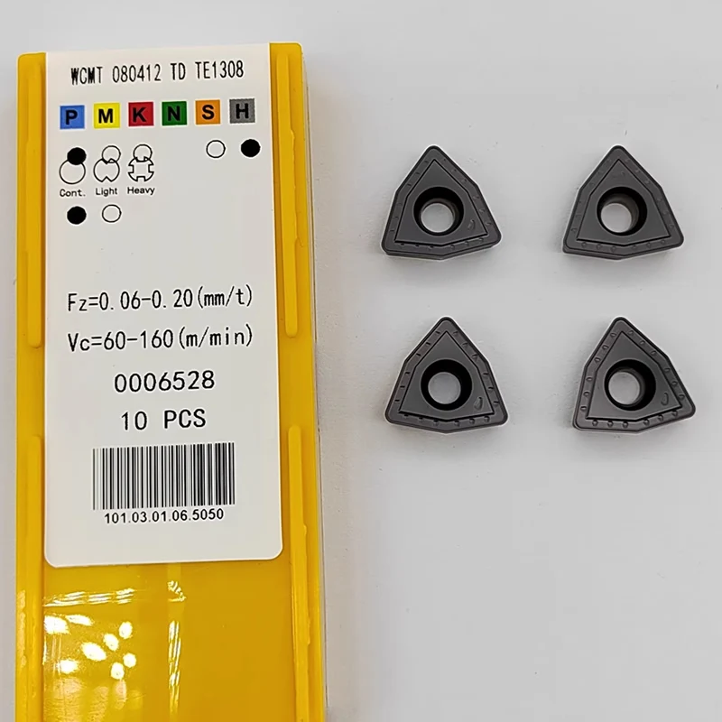 10pcs BASSETT WCMT WCMT030208 WCMT040208 WCMT050308 WCMT06T308 WCMT080412 TD TE1308 TE1328 CNC Tools Drilling Available Inserts