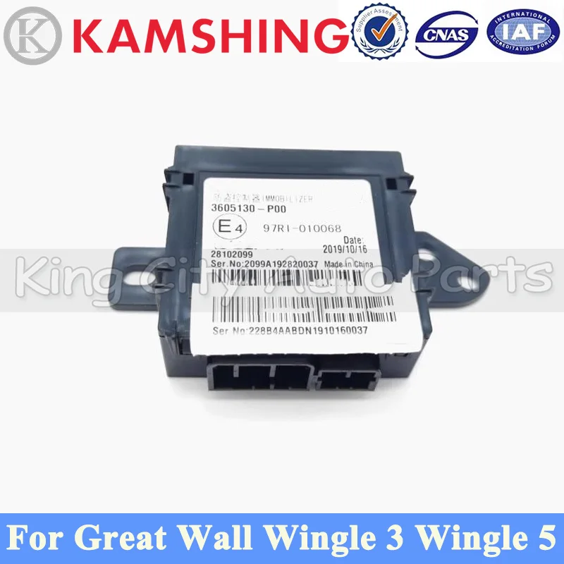 

Противоугонный контроллер CAPQX ECU для Great Wall WINGLE 3 WINGLE 5, блок управления двигателем 3605130-P00 3605130-K00