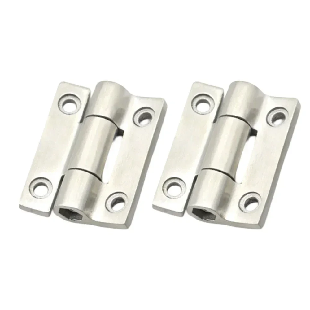 2pcs Adjustable Torque Damping Hinge Free Stop Positioning Stop Flat Hinge 360° Rotation Zinc Alloy Hinges For Furniture Cabinet