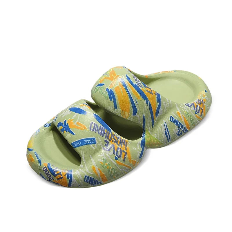 New Arrivals Unisex Summer YZY Slides Slip On Breathable Water Beach Sandal Lightweight Domineering YZY Slippers Plus Size 36-45