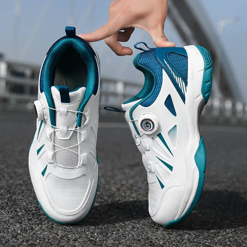 

Мужская спортивная обувь для тренировок по волейболу и бадминтону в помещении, нескользящая, износостойкая, высококачественная и модная, 37-44