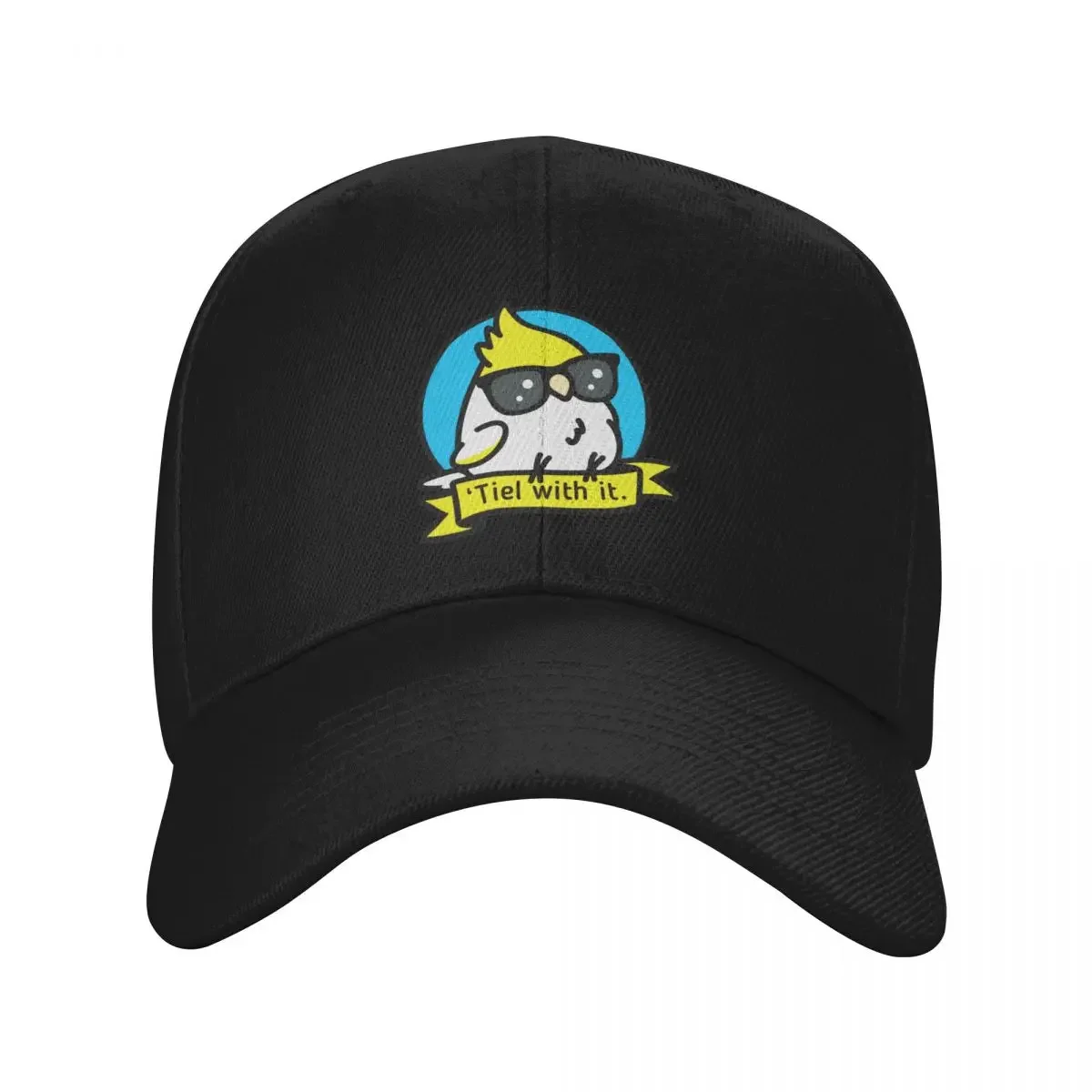 

Tiel with it - Cockatiel Shirt Baseball Cap Sun Hat For Children Hat Beach Women Men's