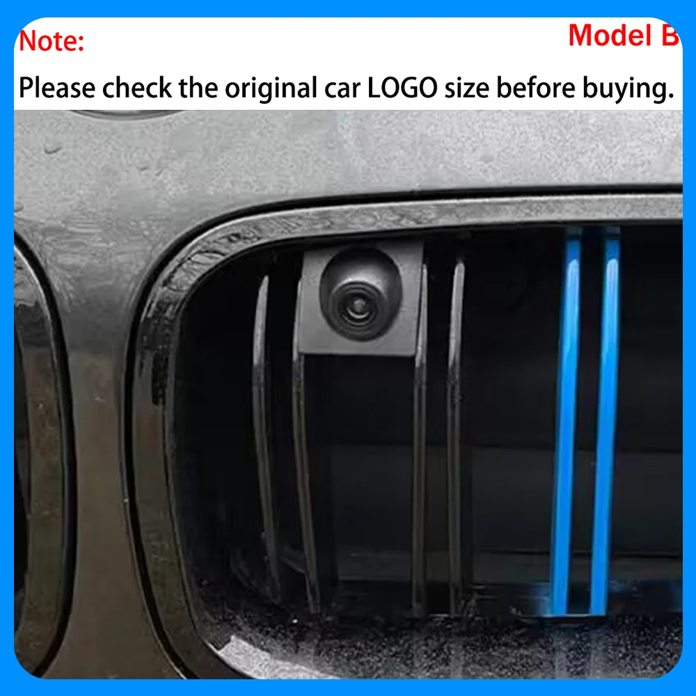 ZhuCamX AHD 1080P Ultra Clear Night Vision LOGO Parking Front View Camera per BMW serie 3 F30 F31 F34 Facelift 2018 2019