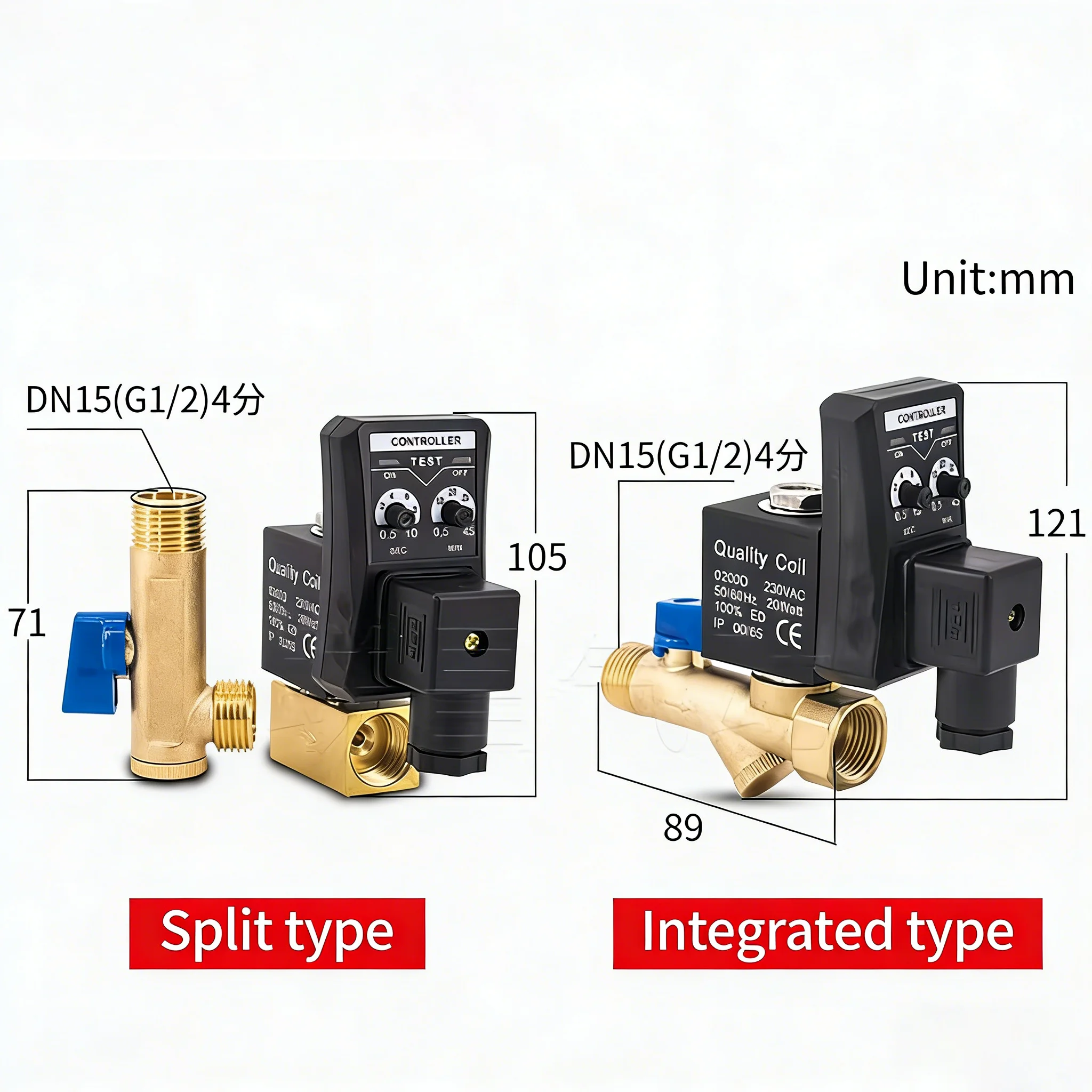 Electronic Drain Valve Timer Switch Air Compressor Dryer Drain Valve Automatic Drain Valve Gas Tank Solenoid Valve