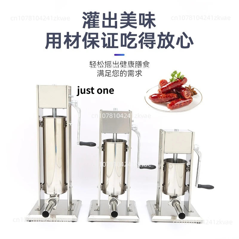 Vertical Sausage Enema Machine Hand-cranked Adjustable Sausage Filling Machine Horizontal Household Sausage Machine