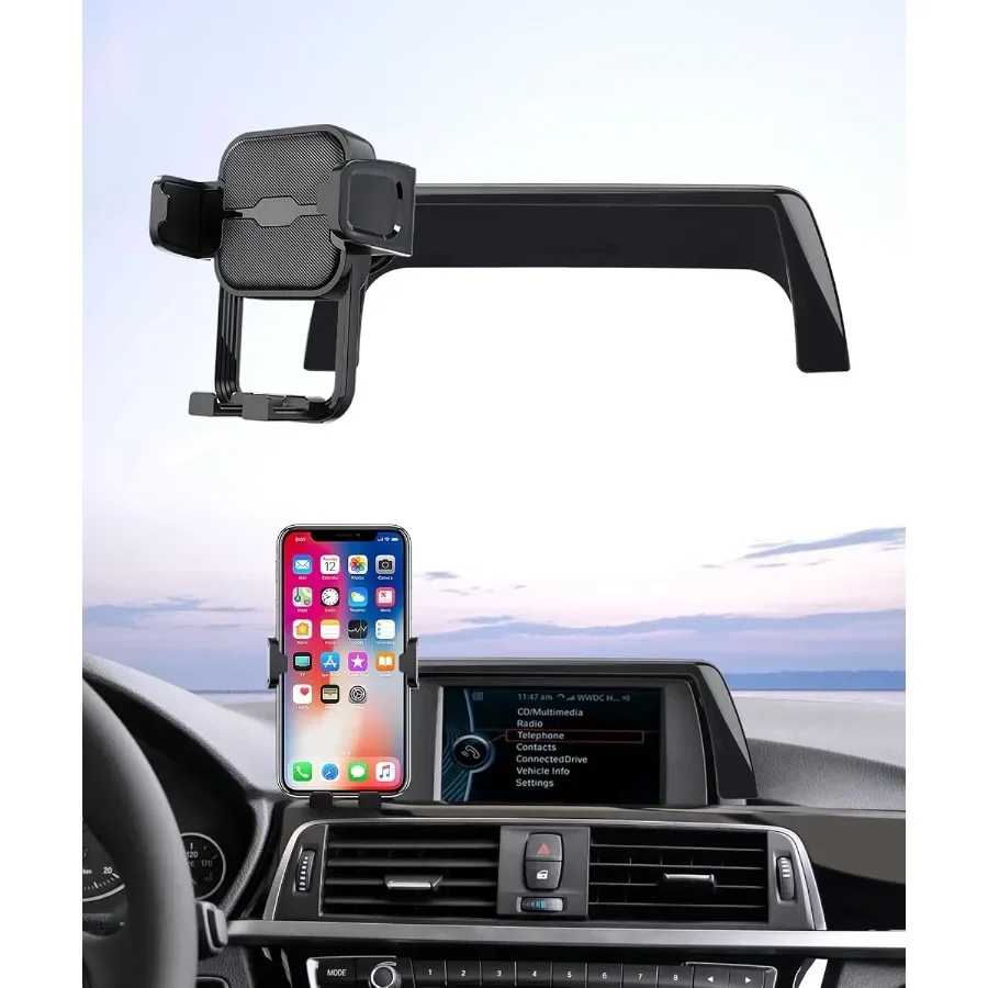 حامل هاتف السيارة لسيارات BMW 3 Series 20122018 2 Series 4 Series 20142018 مع دوران 360 وشاشة 6.5 بوصة مشبك ثابت Universa