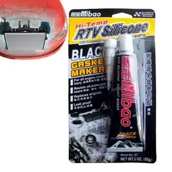 Automotive Mechanical Non-shield Glue Sealant Silicone High Temperature Resistance Resistance Long Lasting Red Black Grey 85g