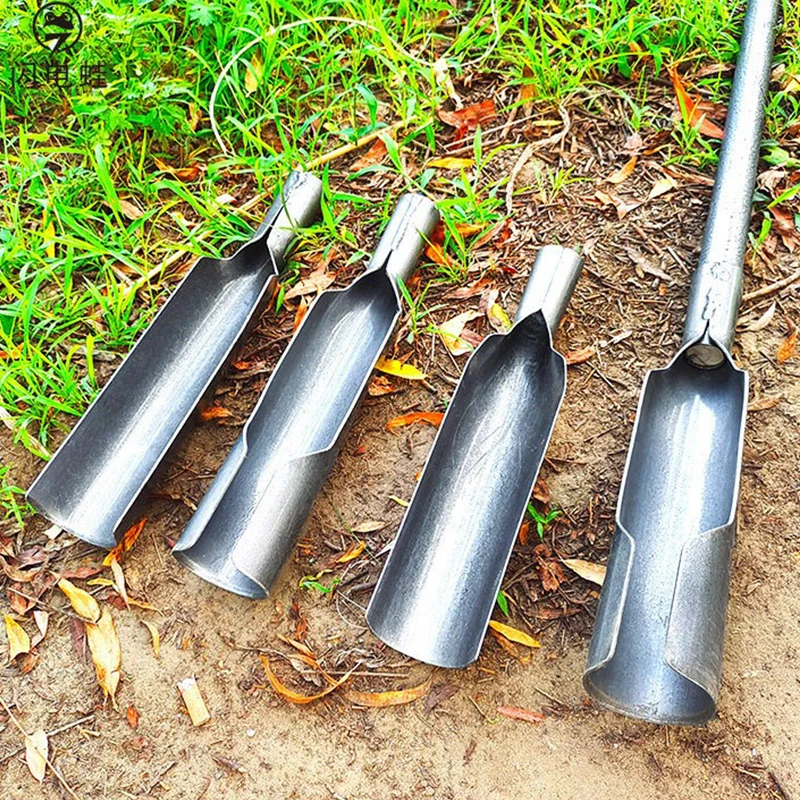 Thickened Manganese Steel Small Shovel Hole For Soil Planting Flowers Mountain Herd Agricultural Tools