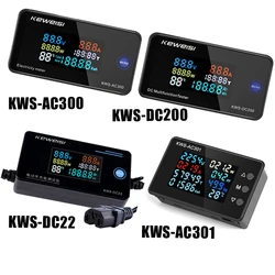 KWS-AC301 Voltmeter Ammeter AC 50-300V Power Energy Meter Digital AC Wattmeter Electricity Meter dedicated chip Power Detecor