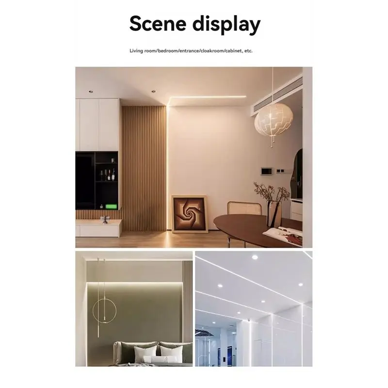 DC24V Led Strip Lights Waterproof  140LED/M Lamp String Flexible Tape Ribbon Monochrome Decoration  For Wall Bedroom