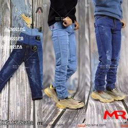 ACNTOYS ACN001P 1/6 Scale Male Distressed Jeans Pants Model Clothes Fit 12'' Soldier Standard Normal Action Figure Body Doll