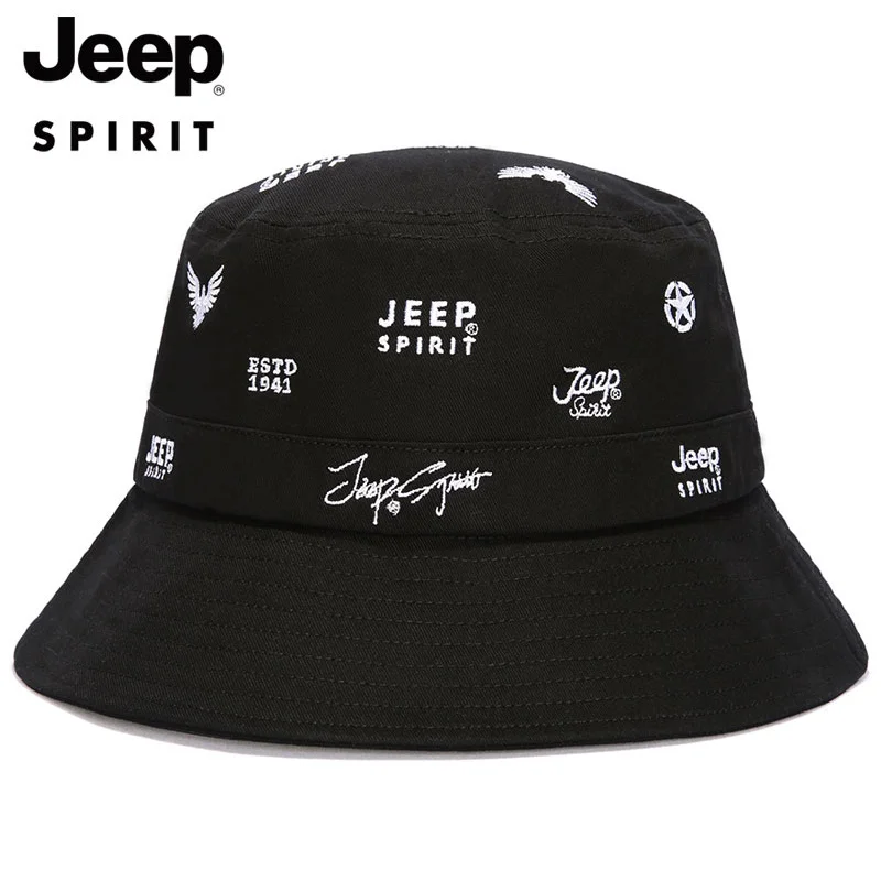 

Jeep Unisex Fashion Bucket Hat Outdoor Hat Fishing Hat Hiking Hat UV Protection