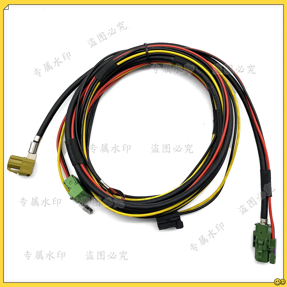 For VW car Golf 7 MK7 Tigaun Golf CC Passat Wireless Carplay Install Plug Socket Switch Button Cable Auto for VW MIB Car Radios