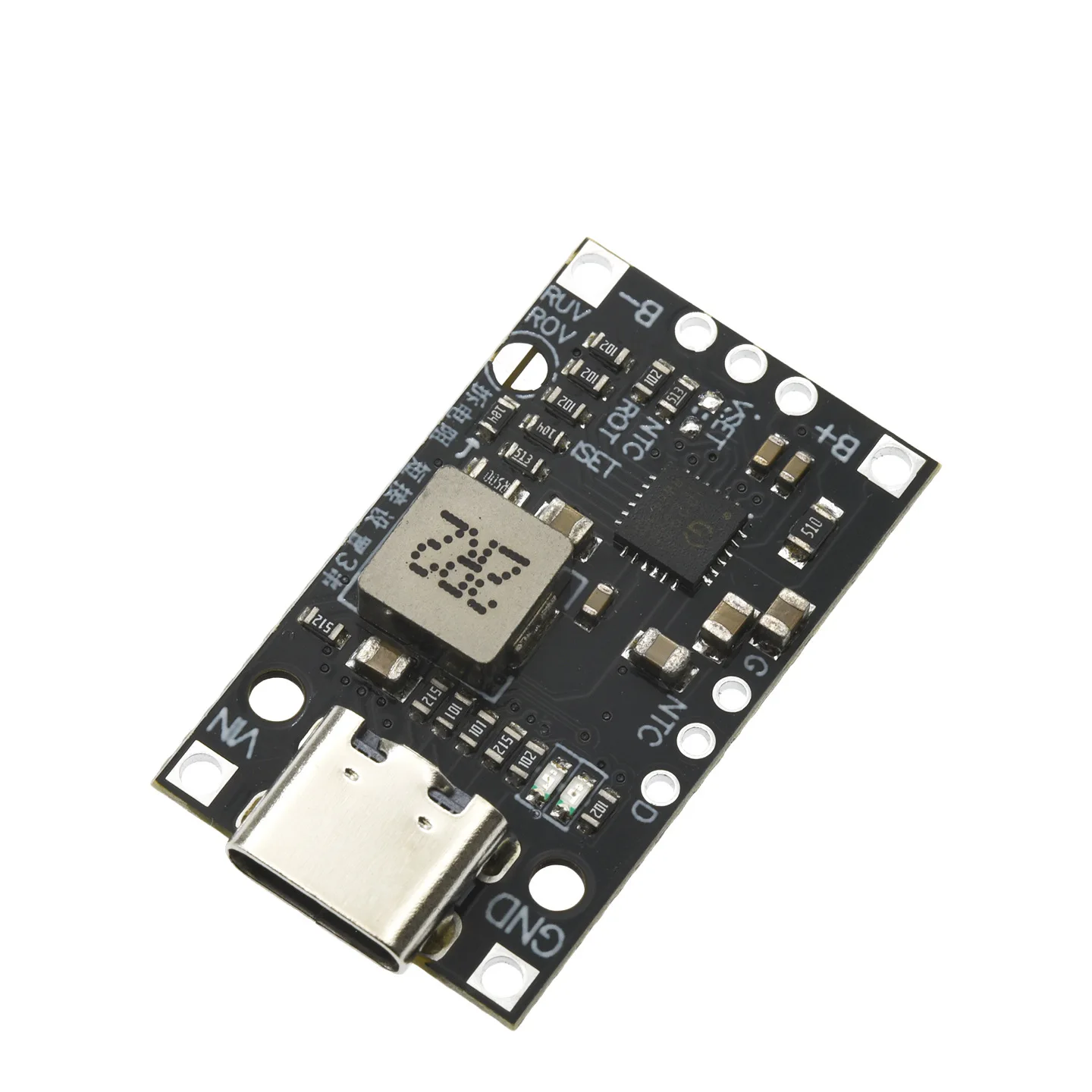 2S 3S Typ-C 15W 1,5A Lithium-Batterie-Boost-Ladeplatine 8,4V 12,6V Step-Up-Lademodul mit Balance-Anzeige – Detail 3